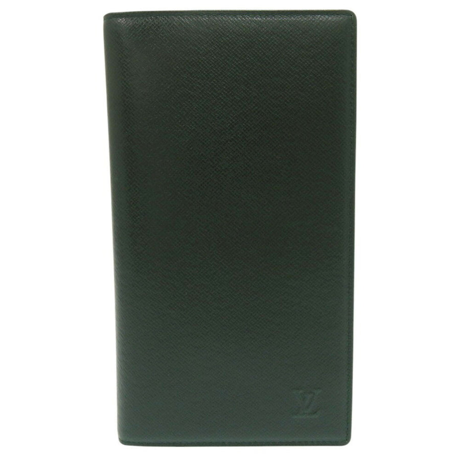 Louis Vuitton Green Leather Porte Carte Credit