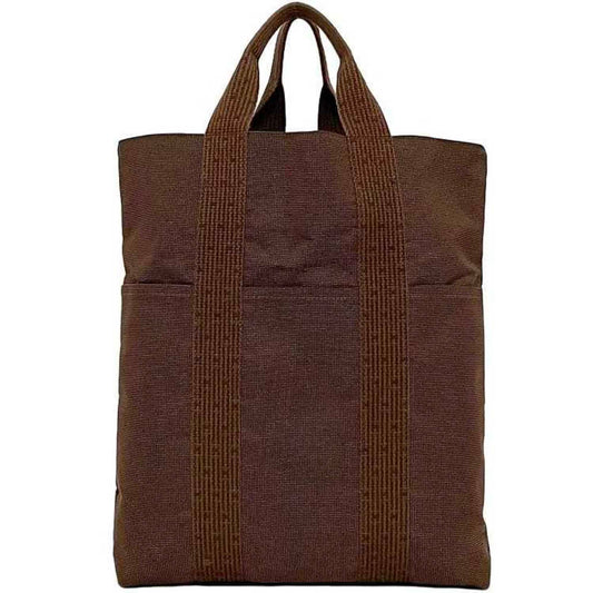 Hermès Brown Canvas Herline