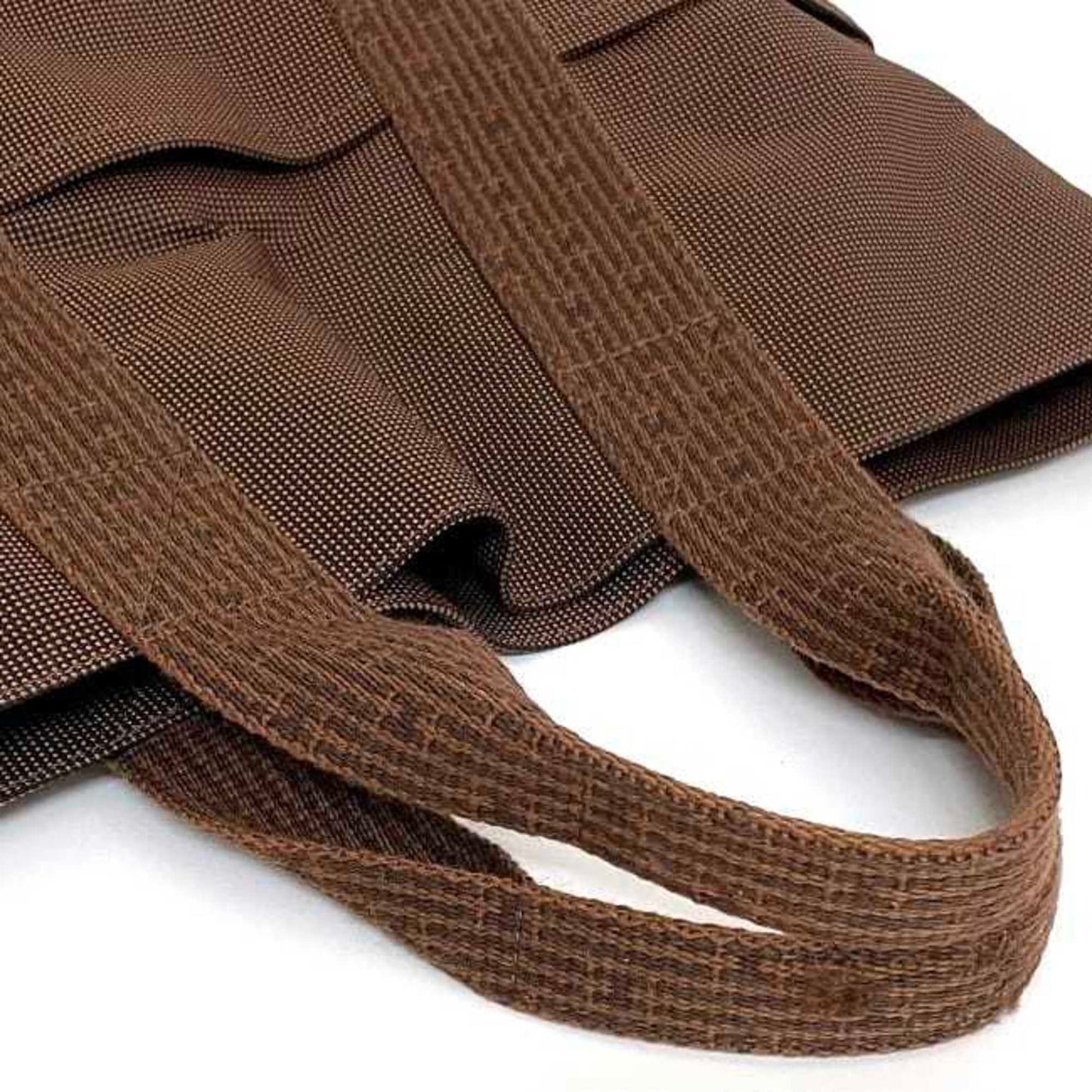 Hermès Brown Canvas Herline