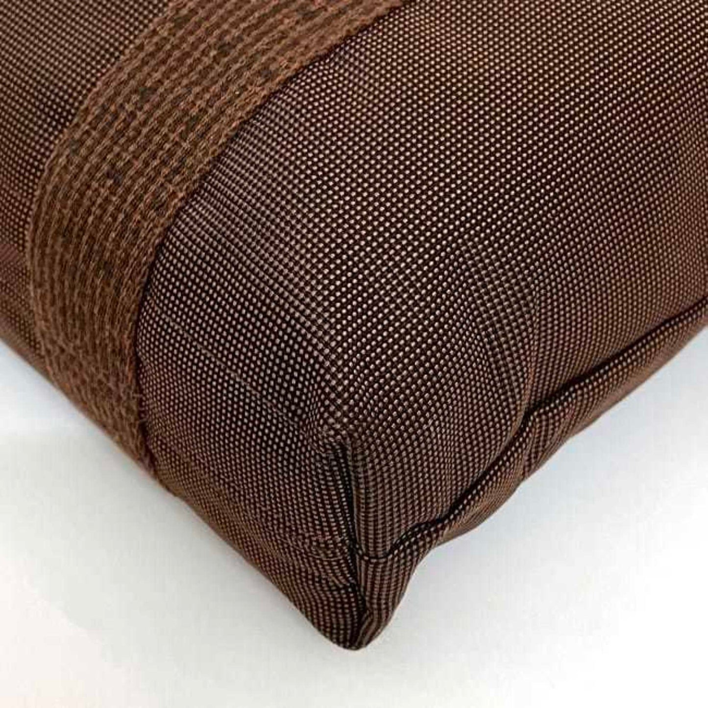 Hermès Brown Canvas Herline