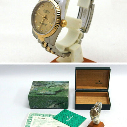 Rolex Gold Gold And Steel Datejust 31mm