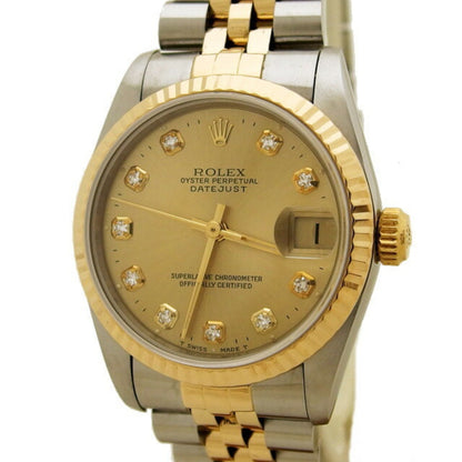 Rolex Gold Gold And Steel Datejust 31mm