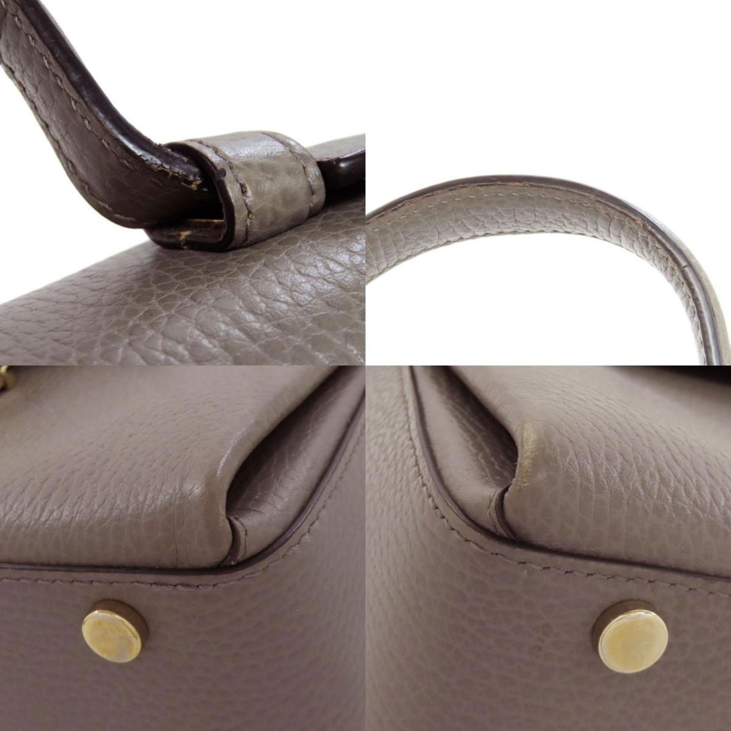 Gucci Gray Leather Dollar