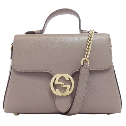 Gucci Gray Leather Dollar