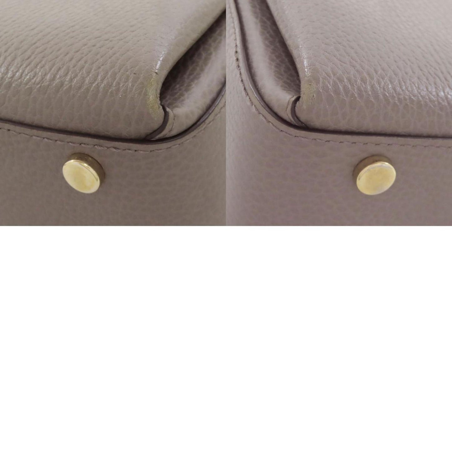Gucci Gray Leather Dollar