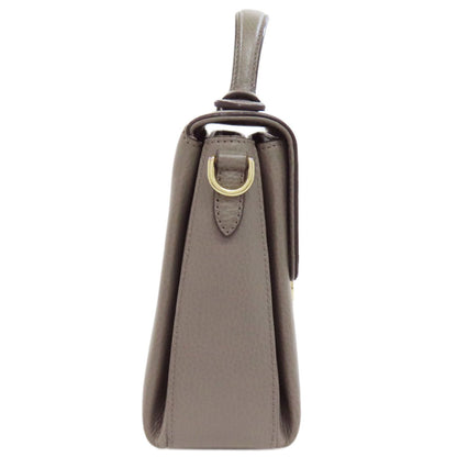 Gucci Gray Leather Dollar