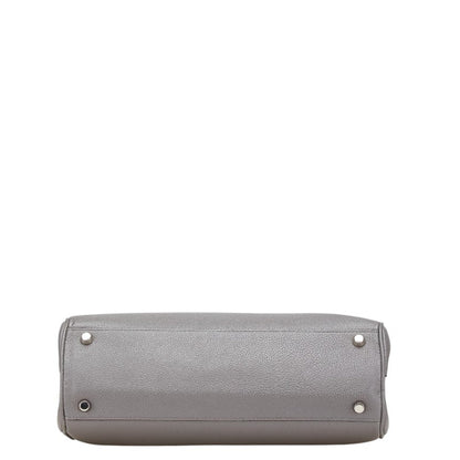Gucci Gray Leather Zumi