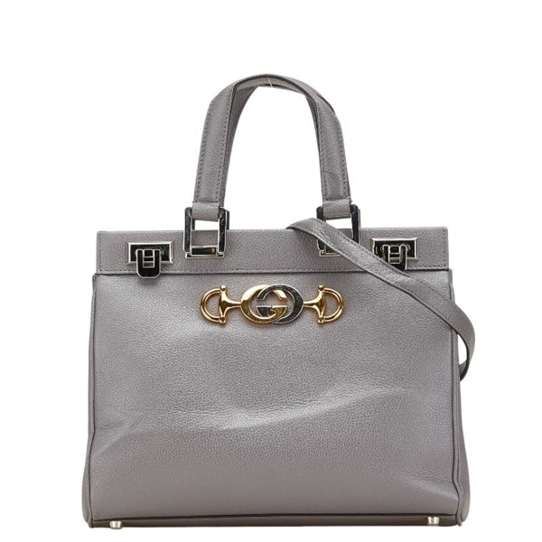Louis Vuitton Gray Leather Palais