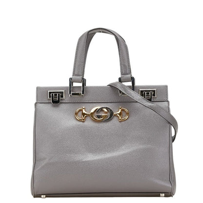 Louis Vuitton Gray Leather Palais
