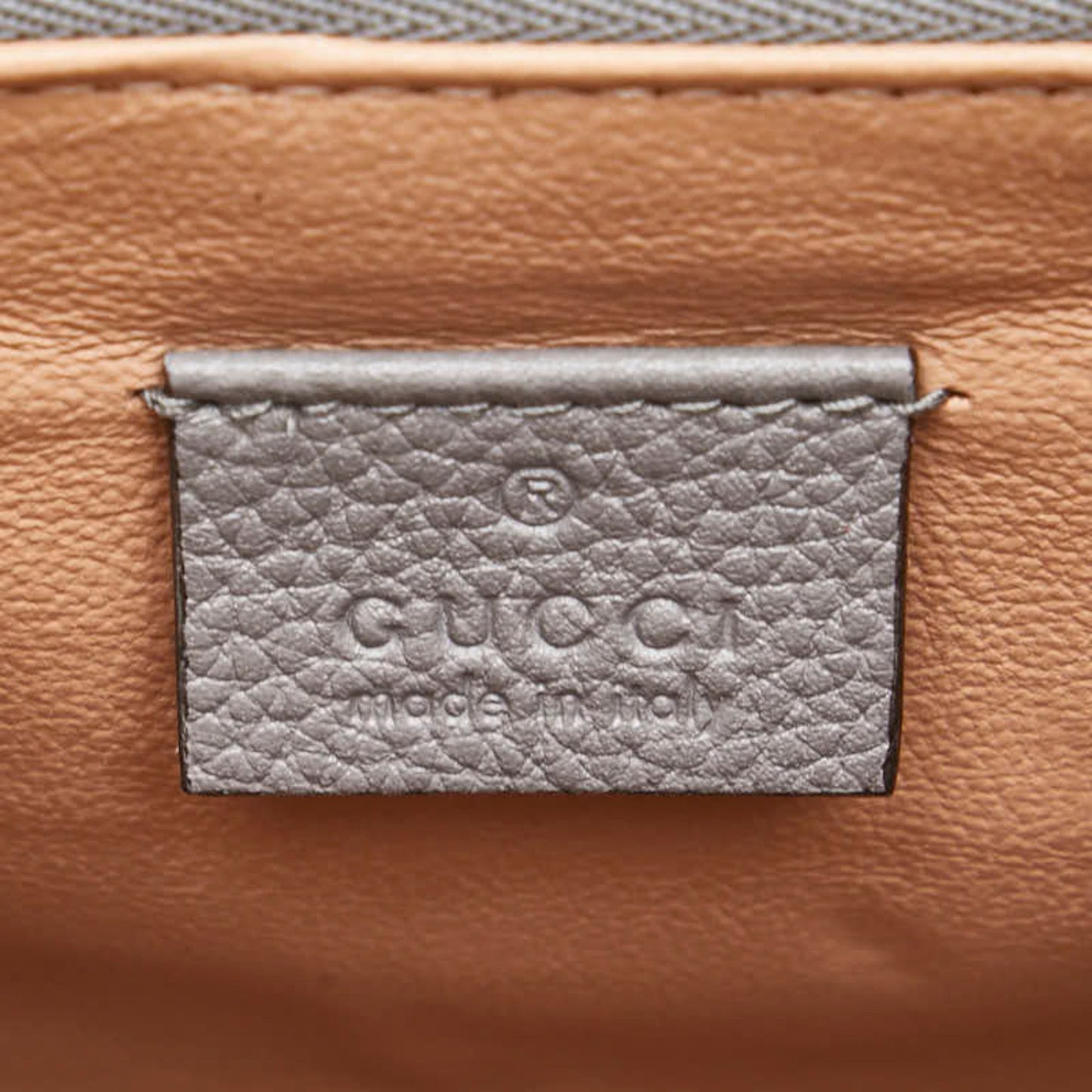 Gucci Gray Leather Zumi