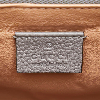 Gucci Gray Leather Zumi