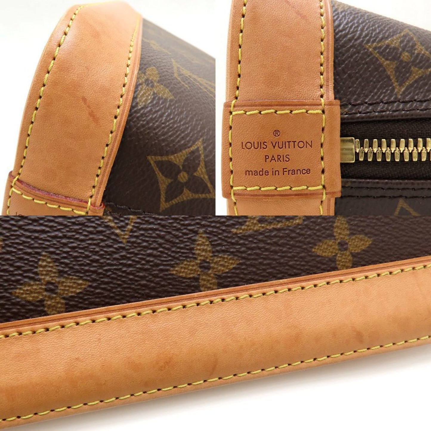 Louis Vuitton Brown Canvas Alma Bb