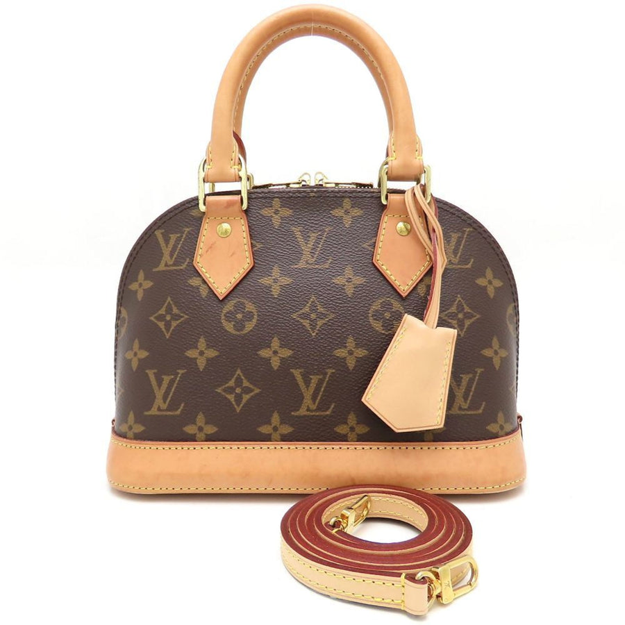 Louis Vuitton Brown Canvas Alma Bb