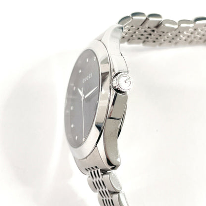 Gucci Black Steel G-timeless