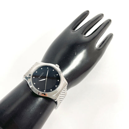 Gucci Black Steel G-timeless