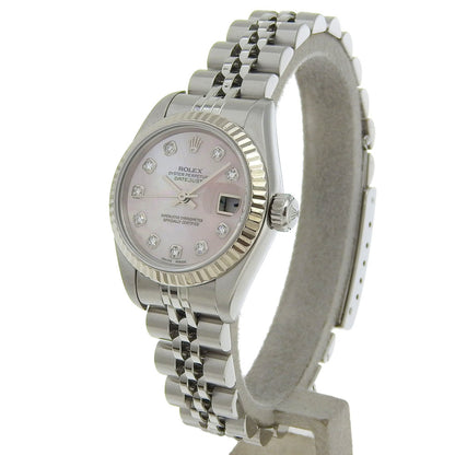 Rolex Pink Steel Lady Datejust 26mm