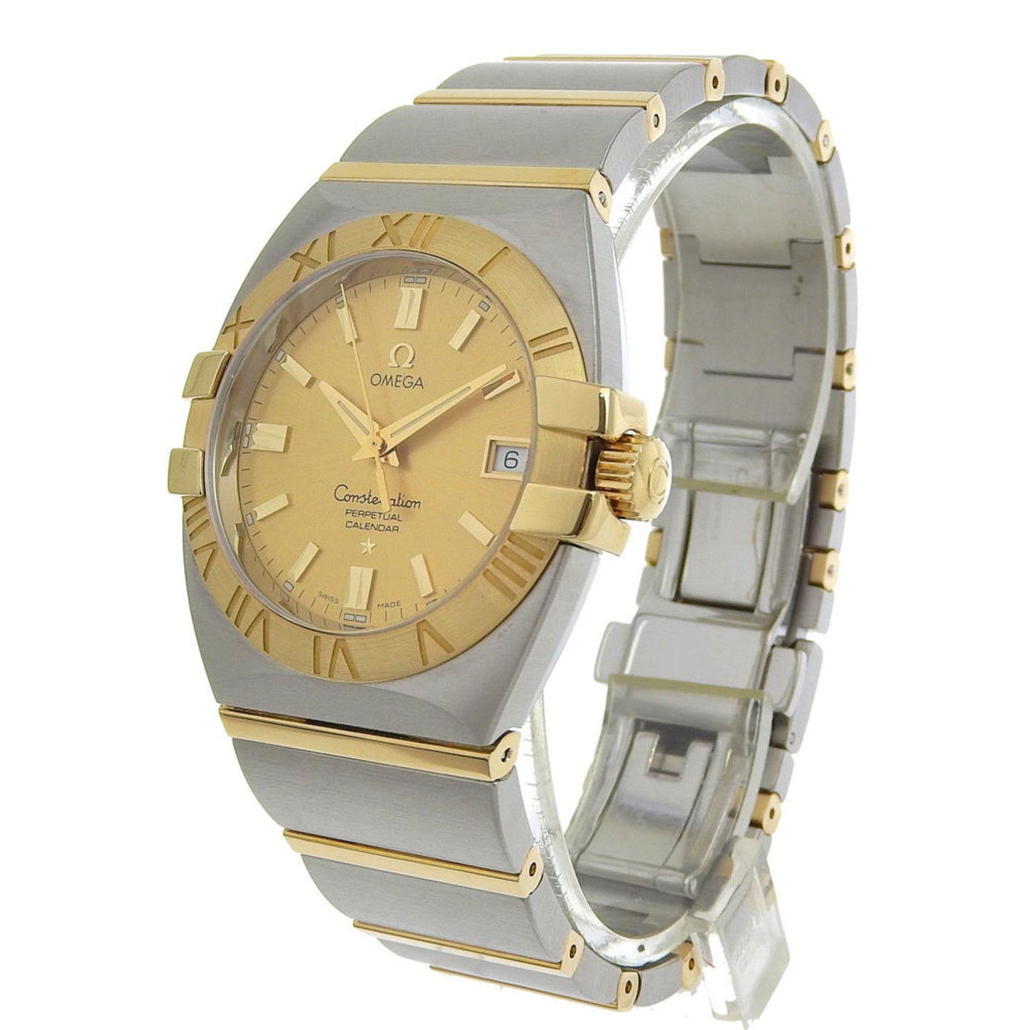 Omega Gold Gold And Steel Constellation