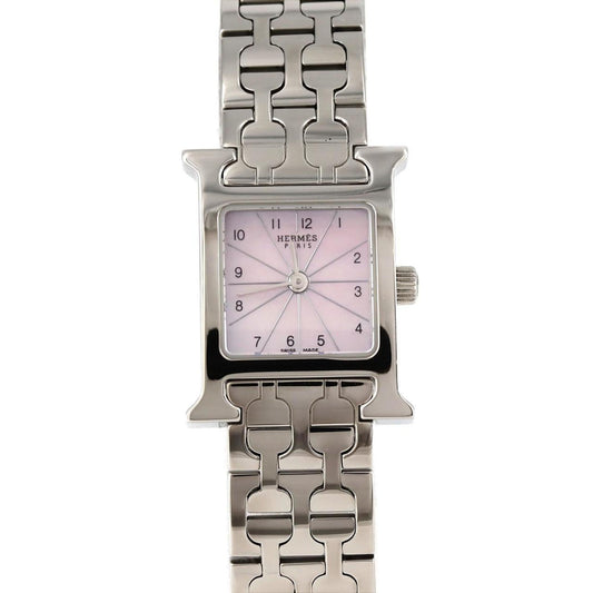 Hermès Pink Steel H