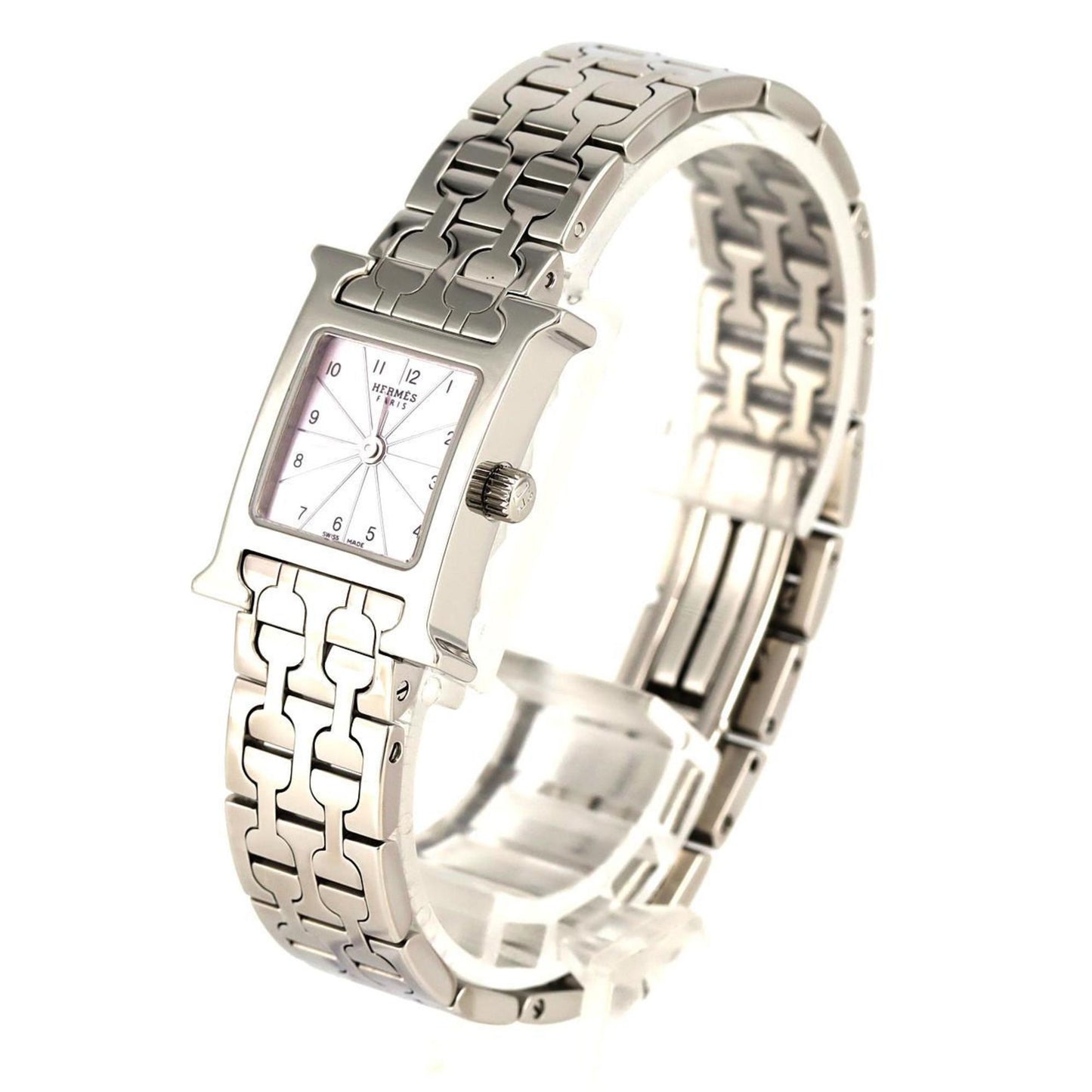 Hermès Pink Steel H