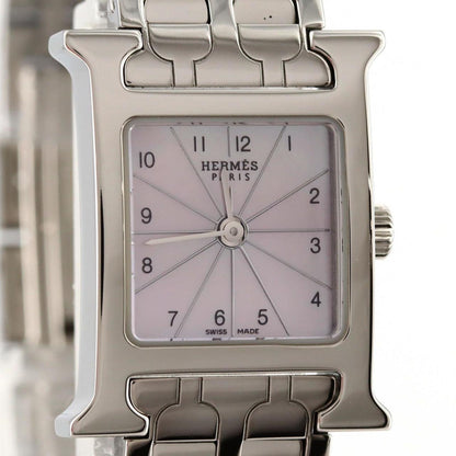Hermès Pink Steel H