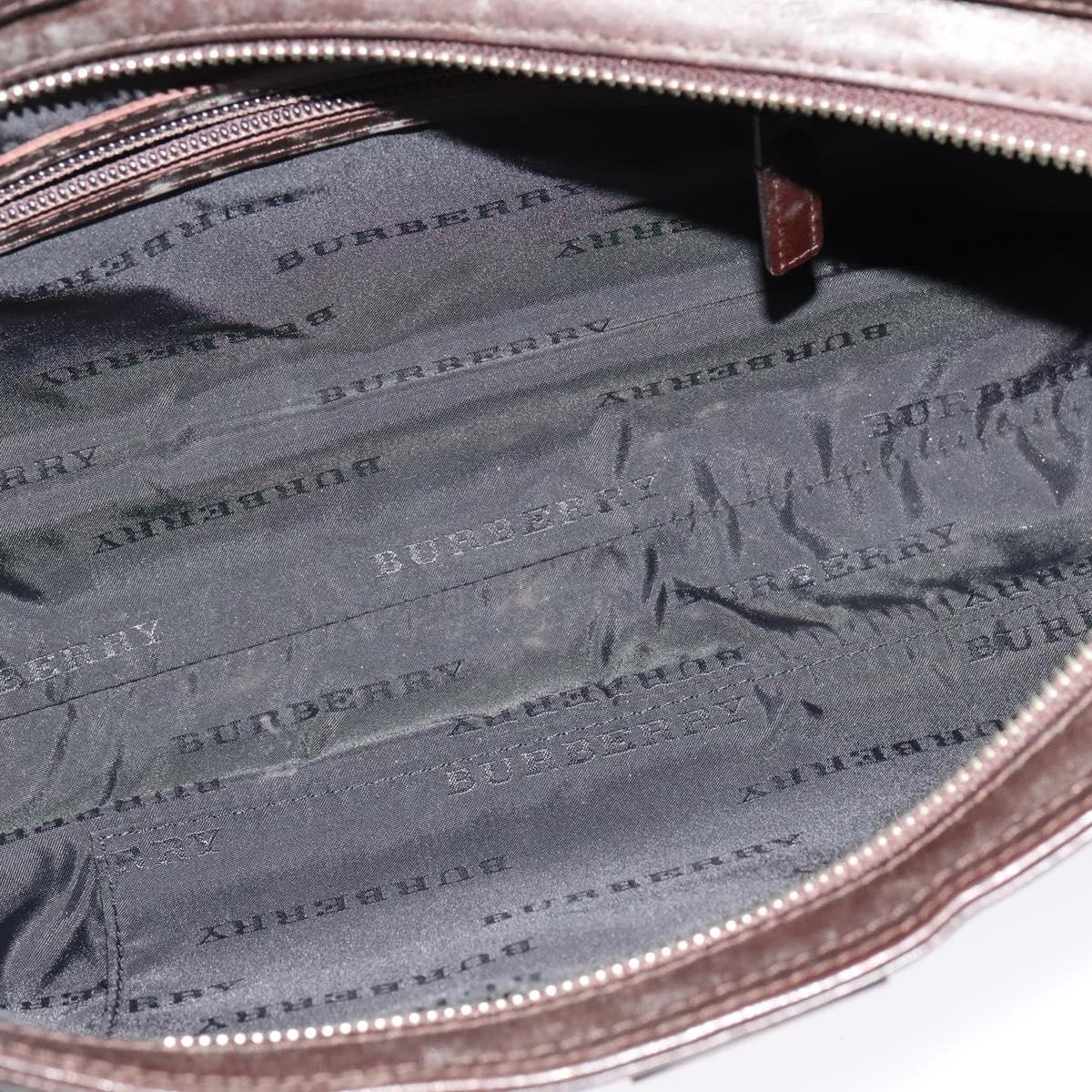 Burberry Brown Canvas Nova Check