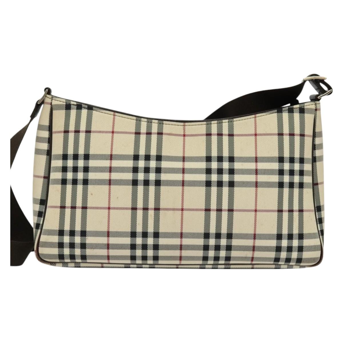 Burberry Brown Canvas Nova Check