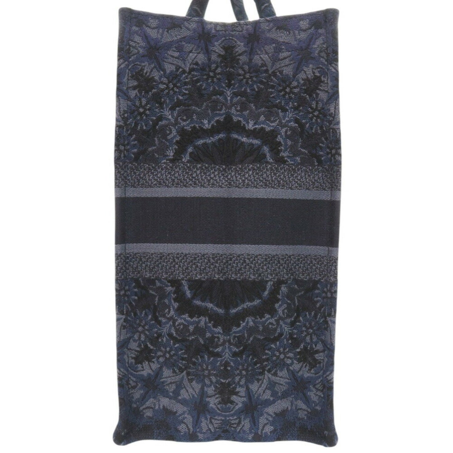 Dior Blue Canvas Book Tote