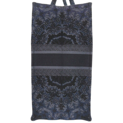 Dior Blue Canvas Book Tote