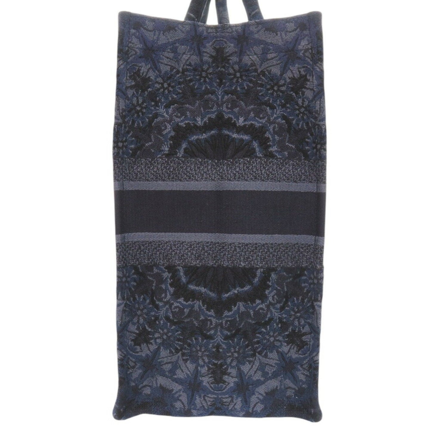 Dior Blue Canvas Book Tote