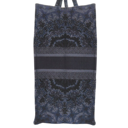 Dior Blue Canvas Book Tote