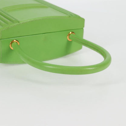 Hermès Green Leather Cadenas