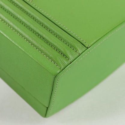 Hermès Green Leather Cadenas