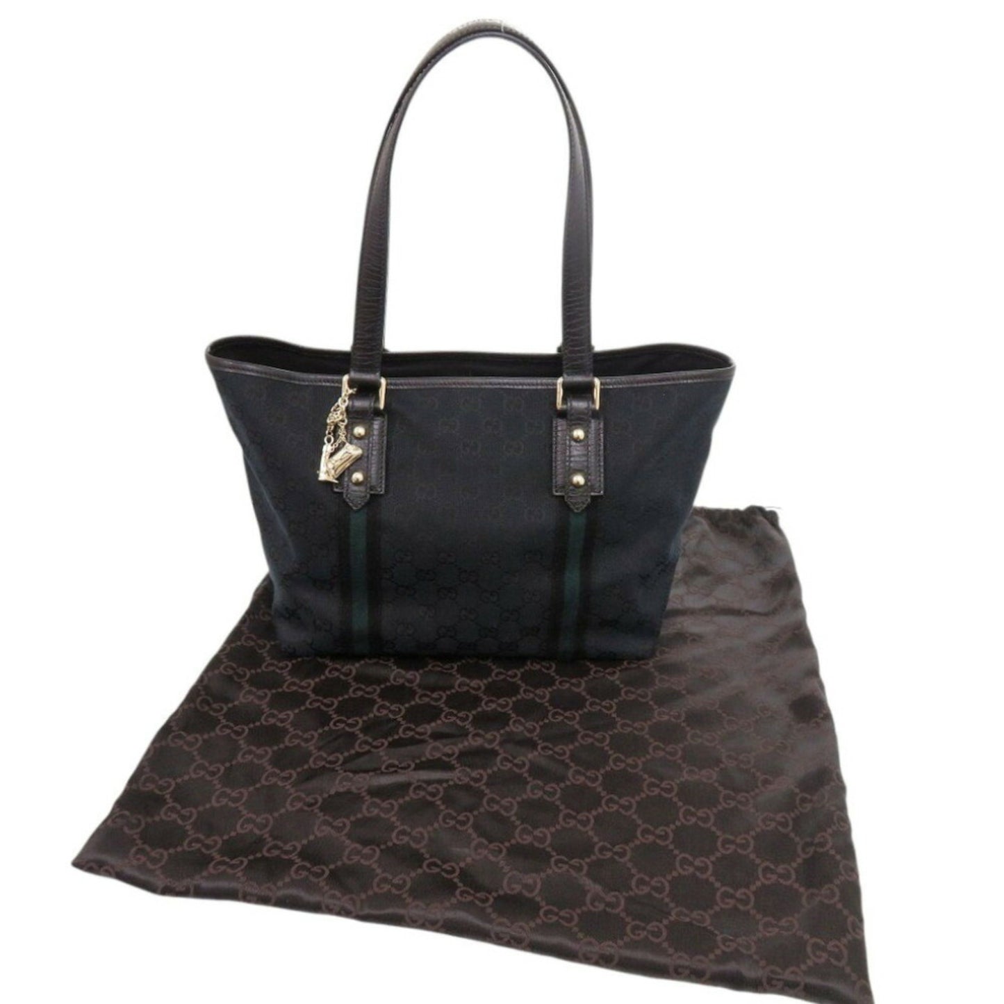 Gucci Black Canvas Sherry