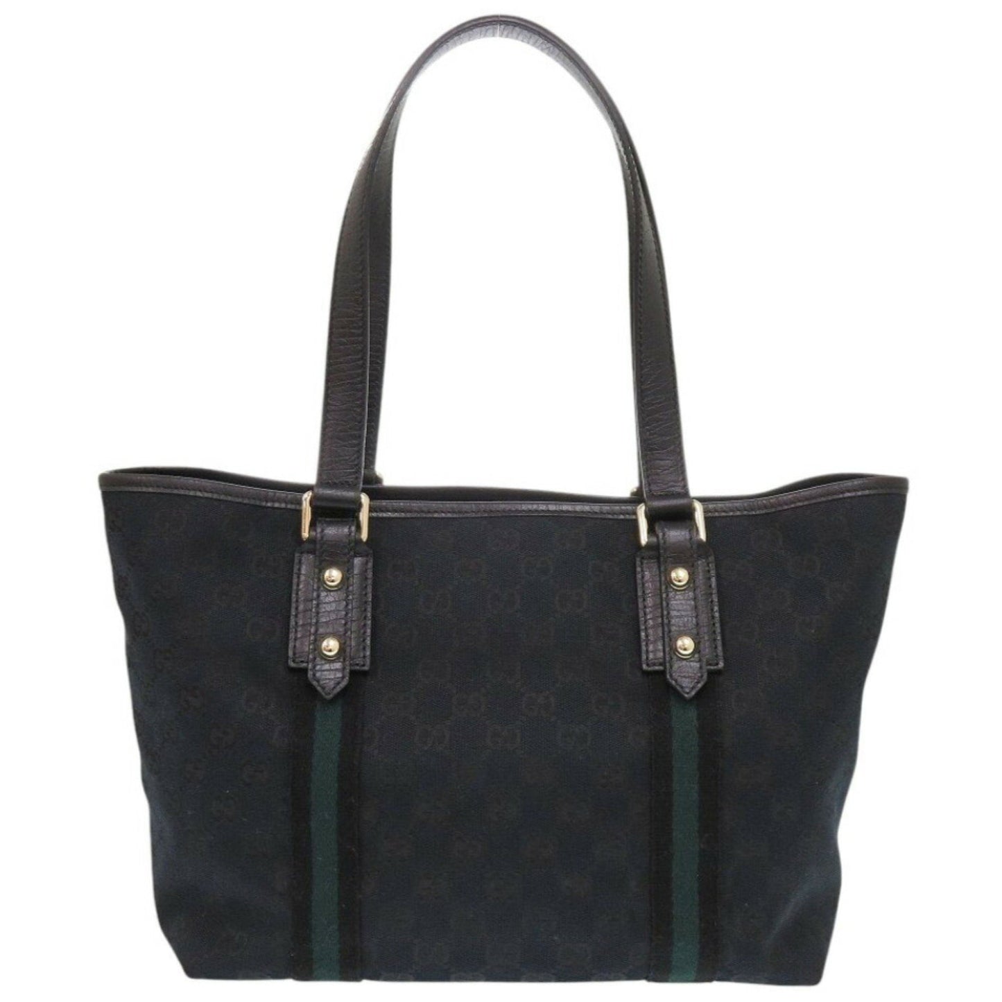 Gucci Black Canvas Sherry