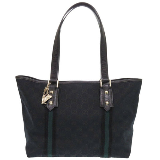 Gucci Black Canvas Sherry
