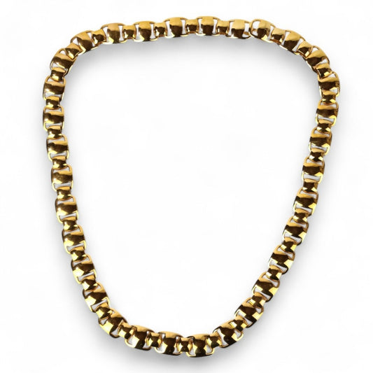 Salvatore Ferragamo Gold Gold Plated Vara