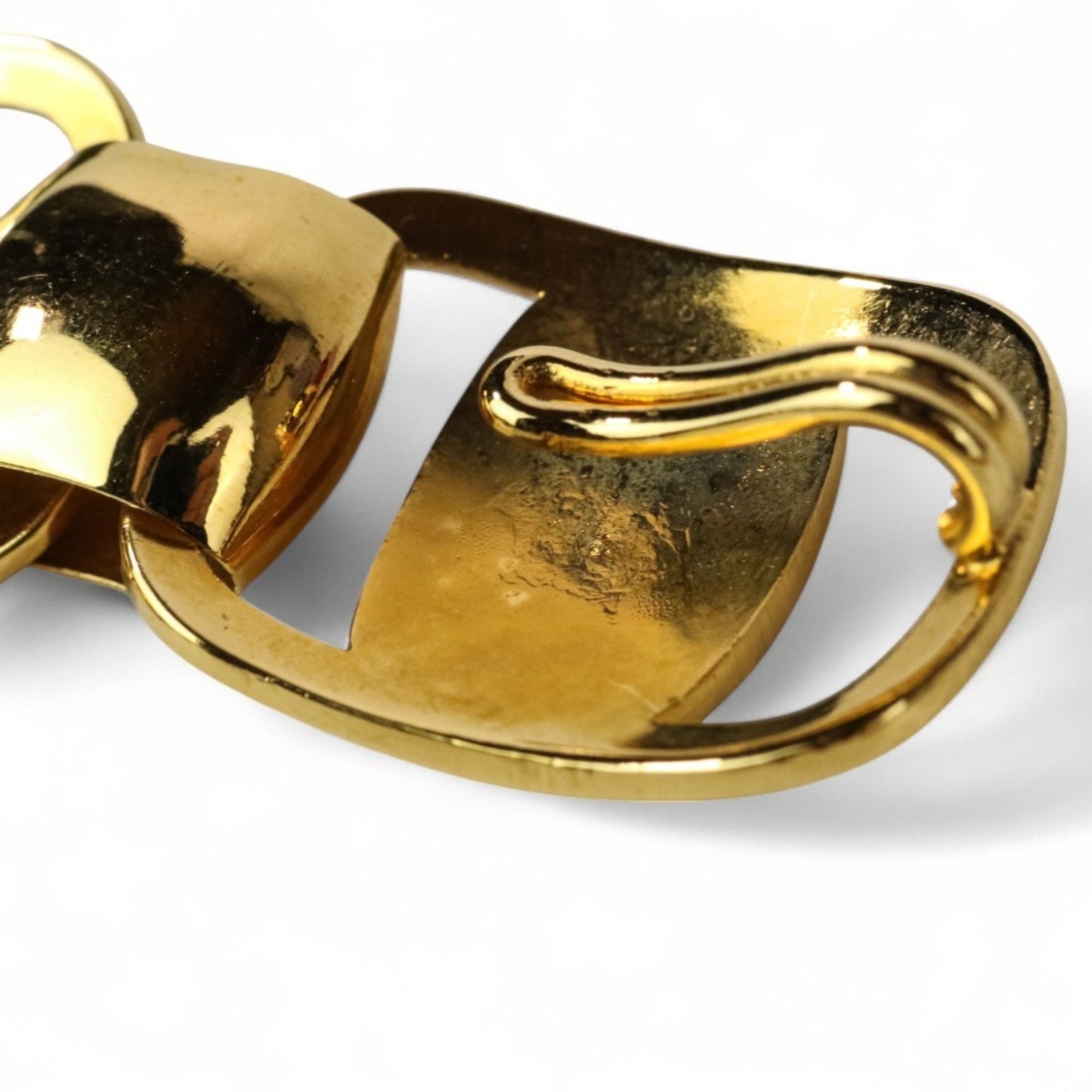 Salvatore Ferragamo Gold Gold Plated Vara