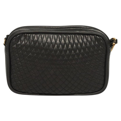 Gucci Black Leather Gg Marmont