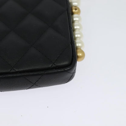 Chanel Black Leather Mini Flap Bag