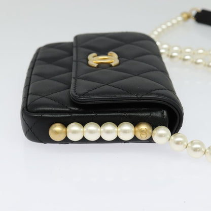 Chanel Black Leather Mini Flap Bag