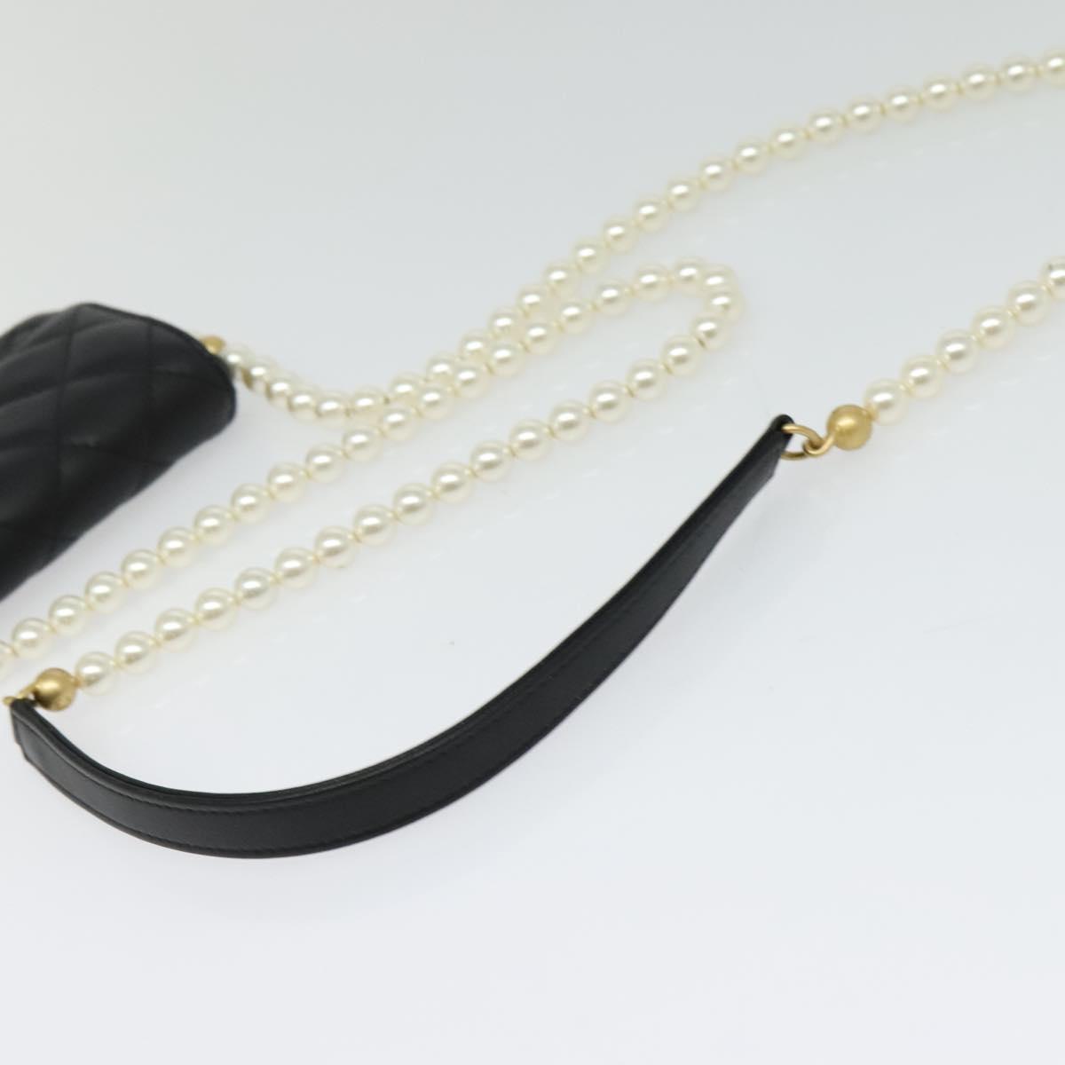 Chanel Black Leather Mini Flap Bag
