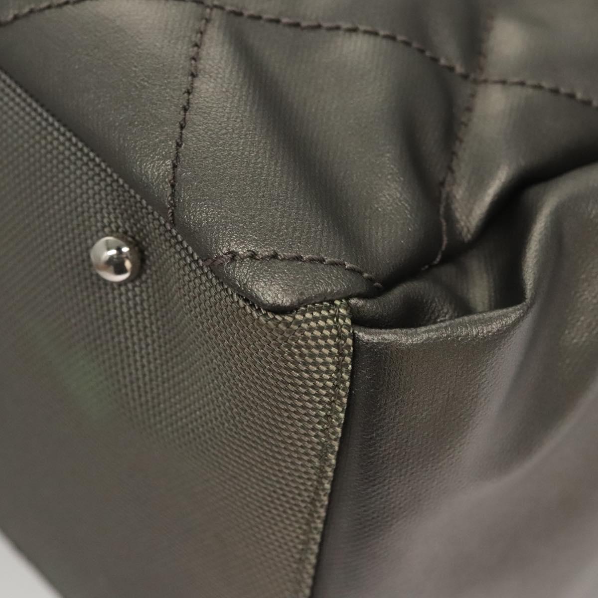 Chanel Silver Canvas Paris Biarritz
