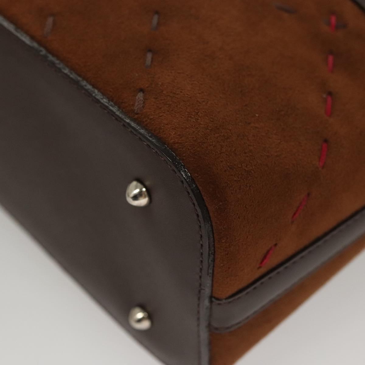 Burberry Brown Suede Handbag