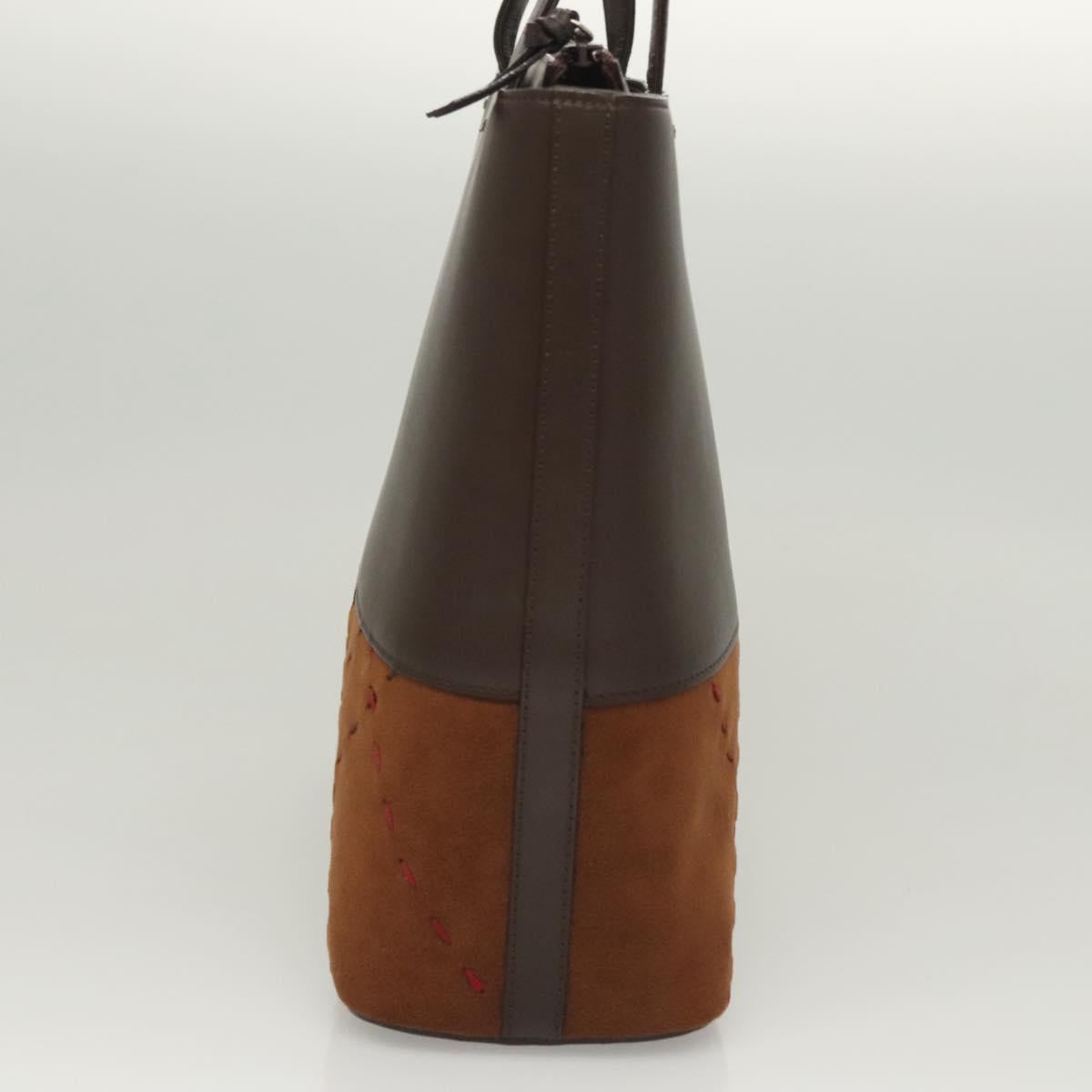 Burberry Brown Suede Handbag