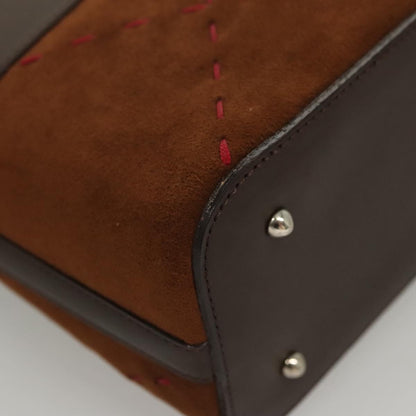 Burberry Brown Suede Handbag