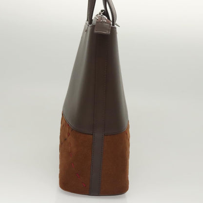 Burberry Brown Suede Handbag