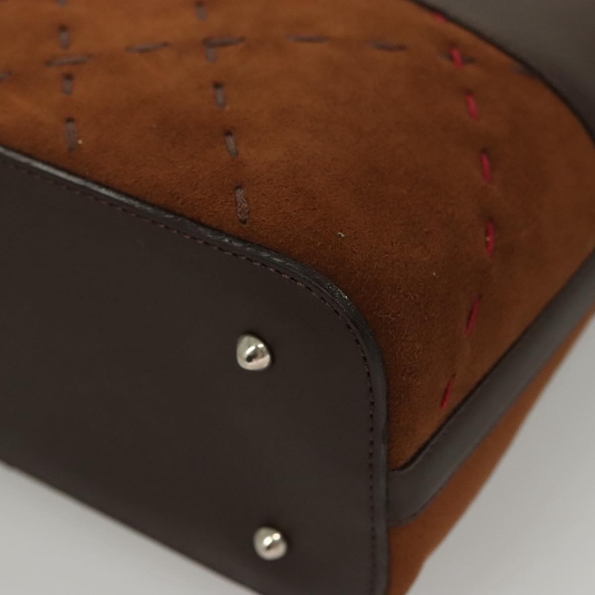 Burberry Brown Suede Handbag