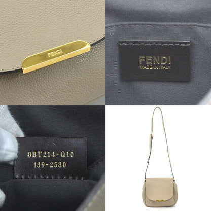 Fendi Brown Leather Shoulder