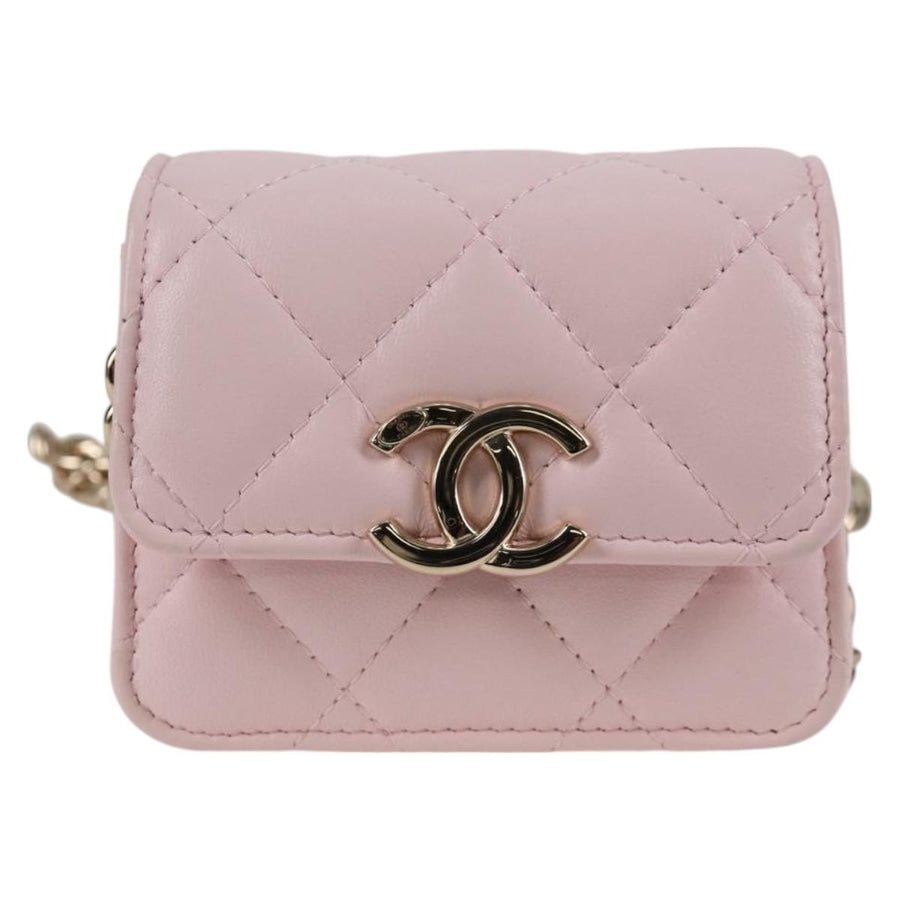 Chanel Pink Leather Trendy Cc