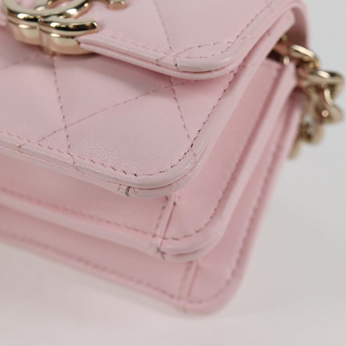Chanel Pink Leather Trendy Cc